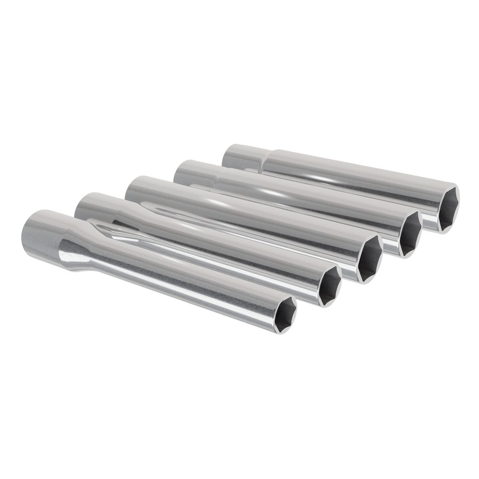 Sealey SX814 Extra-Deep Socket Set 5pc 8, 10, 12, 13, 14mm 3/8"Sq Drive