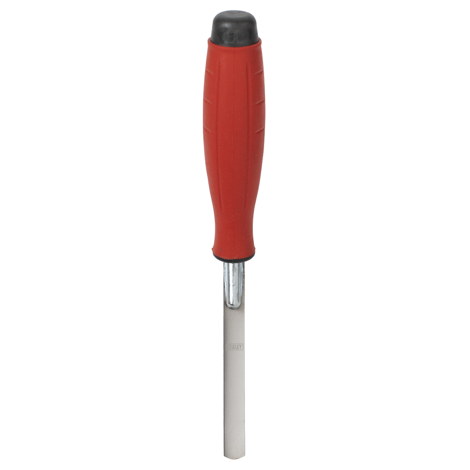 Sealey T0309 Stainless Steel Edging Trowel - Rubber Handle - 12mm