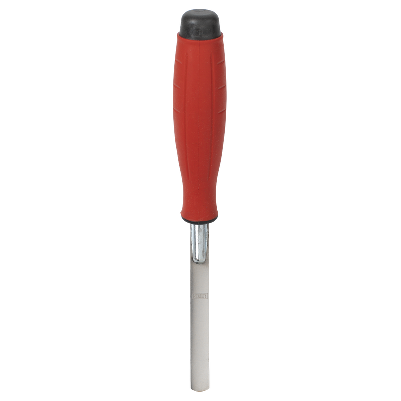 Sealey T0309 Stainless Steel Edging Trowel - Rubber Handle - 12mm