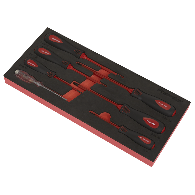 Sealey TBTE04 Screwdriver Set 7pc VDE Approved