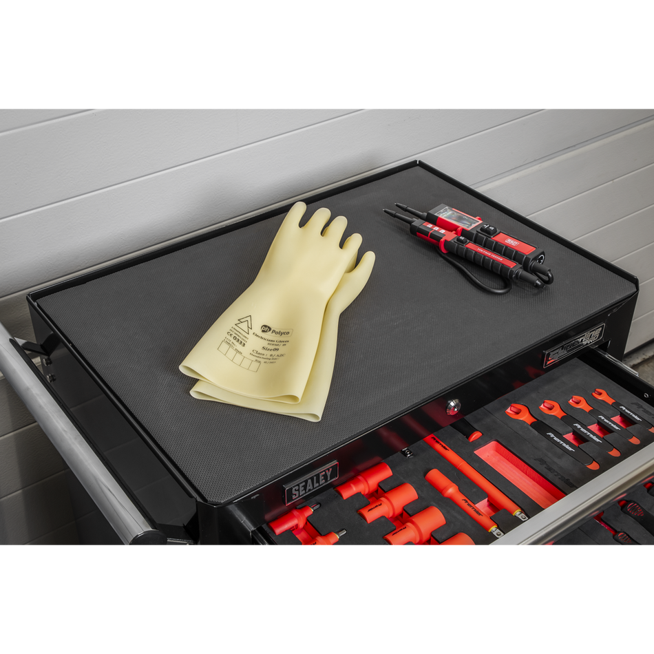 Sealey TBTECOMBO2 63pc Insulated Tool Kit with 7 Drawer Rollcab