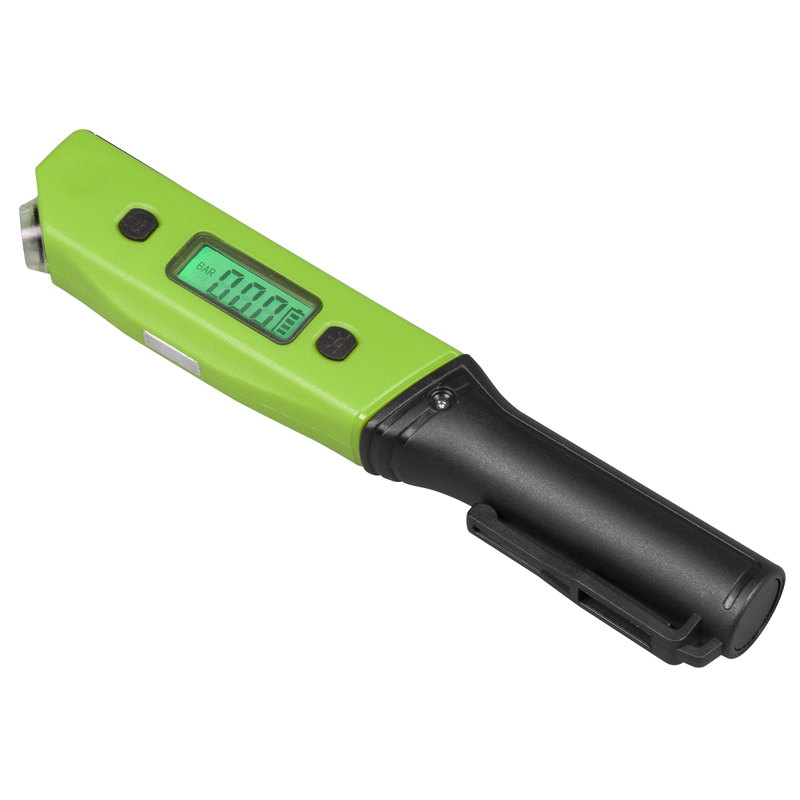 Sealey TSTPL01 2-in-1 Tyre Pressure Gauge & Pen Light
