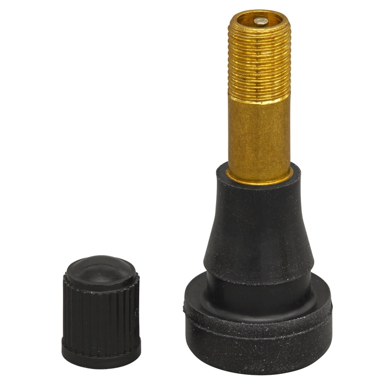 Sealey TVHP1 Pack of 50 - Snap-in Tubeless High Pressure Tyre Valve TR600