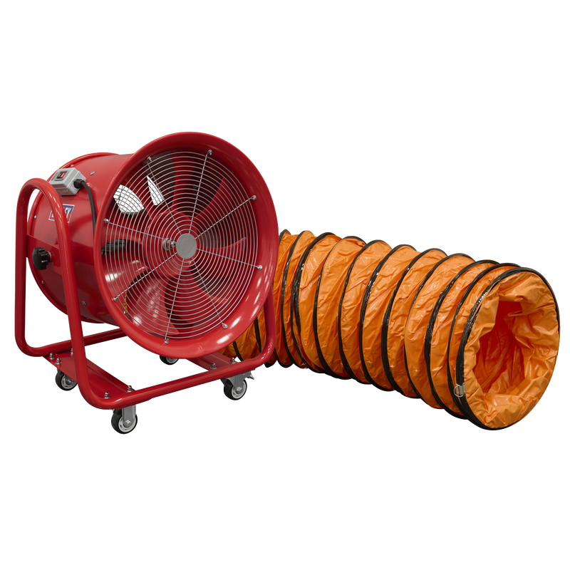 Sealey VEN500 Portable Ventilator Ø500mm with 5m Ducting
