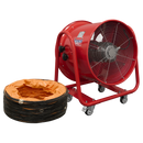 Sealey VEN500 Portable Ventilator Ø500mm with 5m Ducting