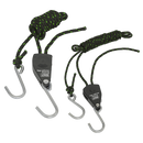 Sealey VS0114 Parts Hanger/Tie Down Ratchet 2m with S-Shaped Hooks - Pack of 2