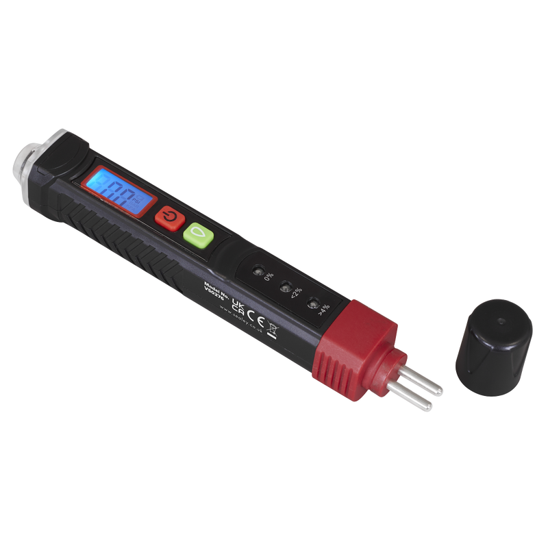 Sealey VS0276 2-In-1 Brake Fluid Tester & Tyre Pressure Gauge
