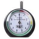 Sealey VS0568 Pocket Type Tyre Tread Depth Dial Gauge