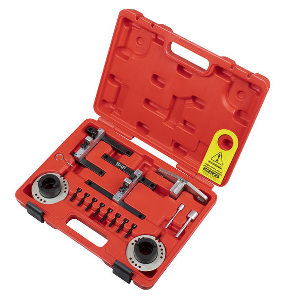 Sealey VSE6261 Petrol Engine Timing Tool Kit for Ford 1.0/1.1 EcoBoost - Belt Drive