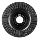 Sealey WCD115F 115mm Flat Shape Wood Carving Disc 22mm Bore