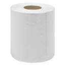 Sealey WHT60 White Embossed 2-Ply Paper Roll 60m - Pack of 6