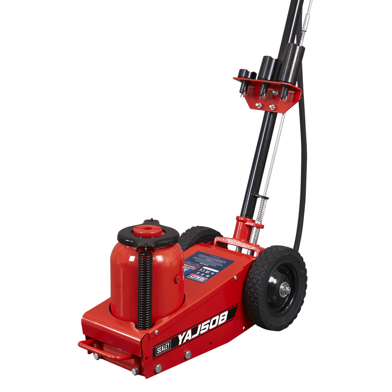 Sealey YAJ50B Air Operated Single Stage Trolley Jack 50 Tonne