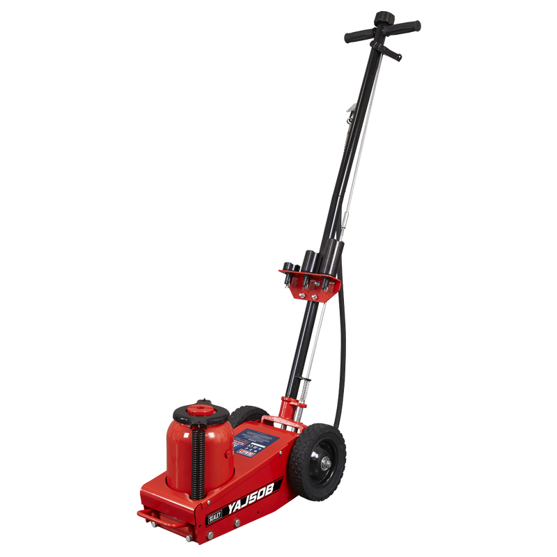 Sealey YAJ50B Air Operated Single Stage Trolley Jack 50 Tonne