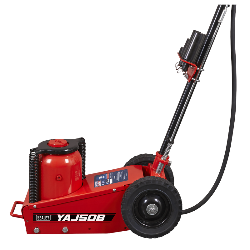 Sealey YAJ50B Air Operated Single Stage Trolley Jack 50 Tonne