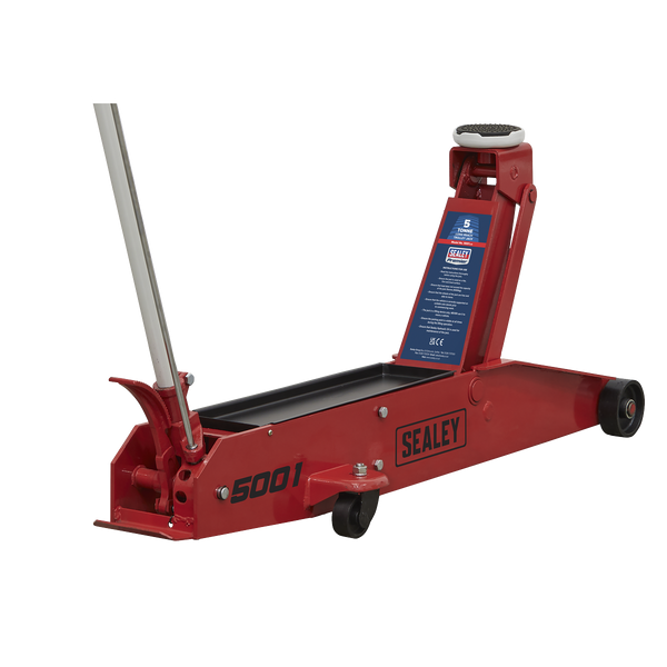 Sealey 5001 Premier Long Reach Trolley Jack 5 Tonne