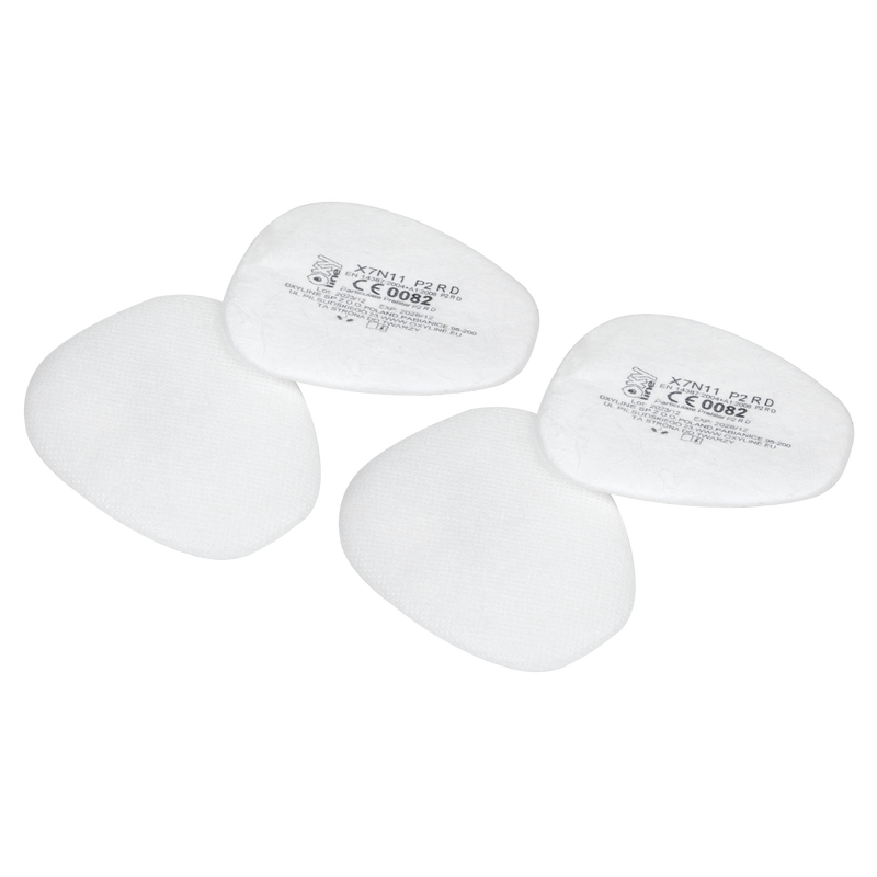 Sealey 9006 P2 R D Particulate Prefilter - Pack of 4