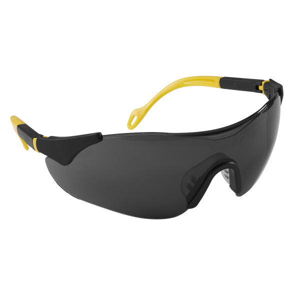 Sealey 9209 Worksafe® Sports Style Shaded Safety Glasses with Adjustable Arms