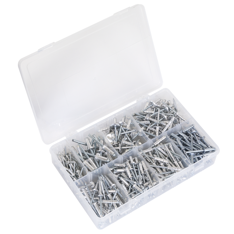 Sealey AB079AR Aluminium Rivet Assortment 335pc