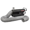 Sealey ABI1000COMBO Indirect Space Warmer Kerosene/Diesel Heater 102,000Btu/hr with 5M Ducting