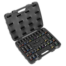 Sealey AK5635M Impact Socket Set 1/2"Sq Drive 34pc