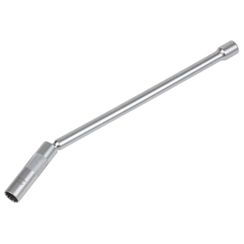 Sealey AK6575 Spark Plug Socket with Universal Joint & Extension 3/8"Sq Drive 12-Point 14mm