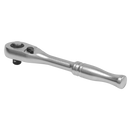 Sealey AK7930 Ratchet Wrench 1/4"Sq Drive 90-Tooth Flip Reverse - Premier Platinum