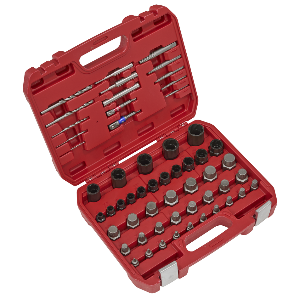 Sealey AK8156 Master Nut, Bolt & Screw Extractor Set 56pc
