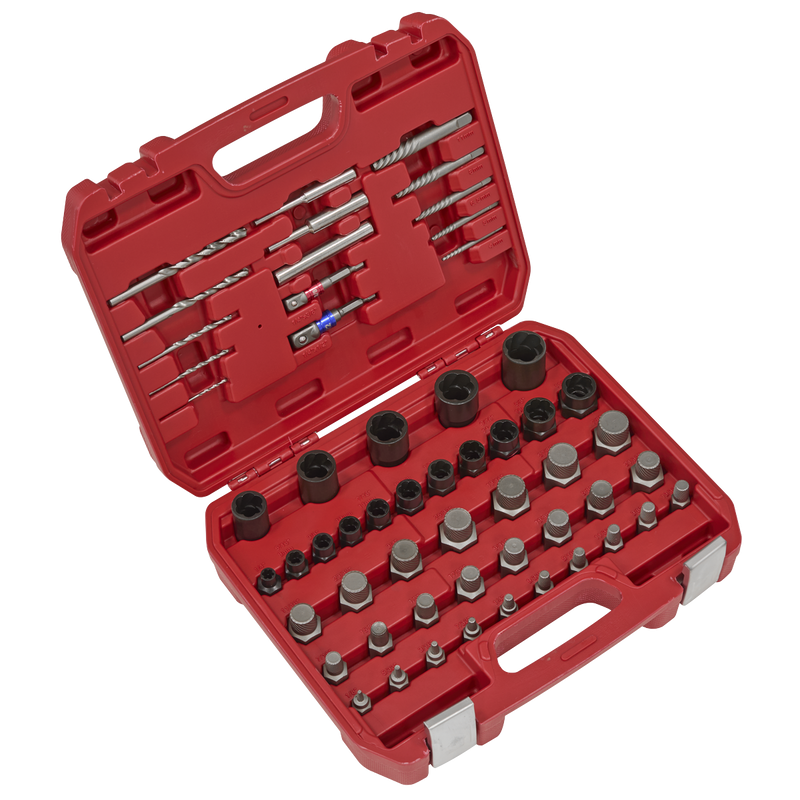 Sealey AK8156 Master Nut, Bolt & Screw Extractor Set 56pc