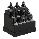 Sealey AK9912 Router Bit Set 12pc 1/4" Shank