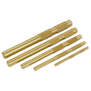 Sealey AKB05 Brass Punch Set 5pc