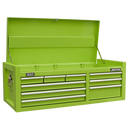 Sealey AP4109HV Topchest 9 Drawer with Ball Bearing Slides - Green