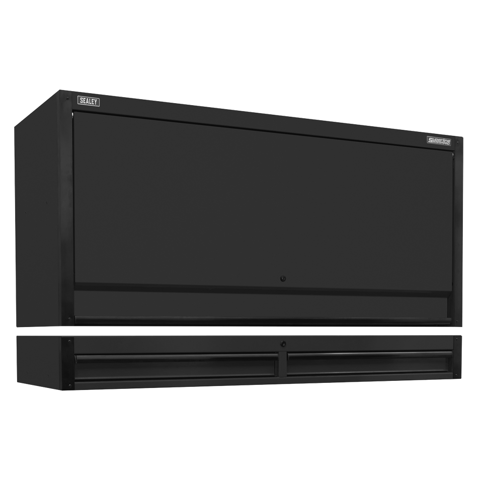 Sealey AP6203BE Superline PRO¬Æ Black Edition Top Hutch & 2 Drawer Riser 1549mm
