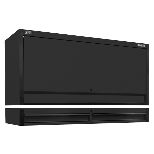 Sealey AP6203BE Superline PRO¬Æ Black Edition Top Hutch & 2 Drawer Riser 1549mm