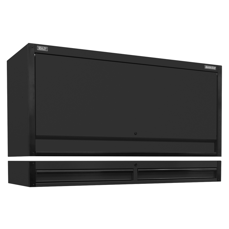 Sealey AP6203BE Superline PRO¬Æ Black Edition Top Hutch & 2 Drawer Riser 1549mm