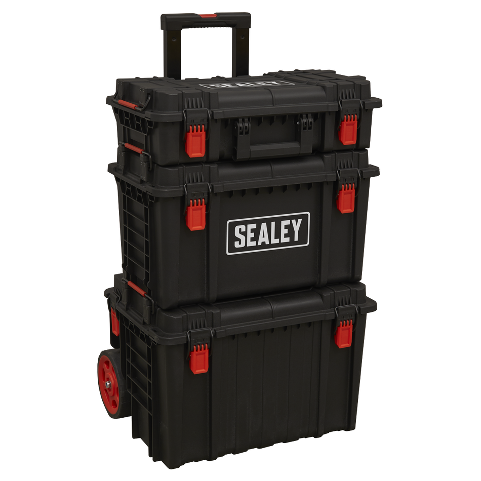 Sealey AP890 Mobile Storage System Set 3pc Heavy-Duty