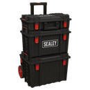 Sealey AP890 Mobile Storage System Set 3pc Heavy-Duty