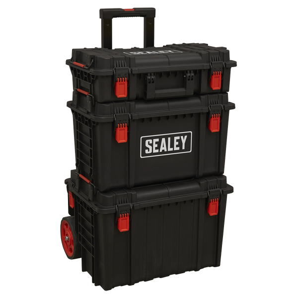 Sealey AP890 Mobile Storage System Set 3pc Heavy-Duty