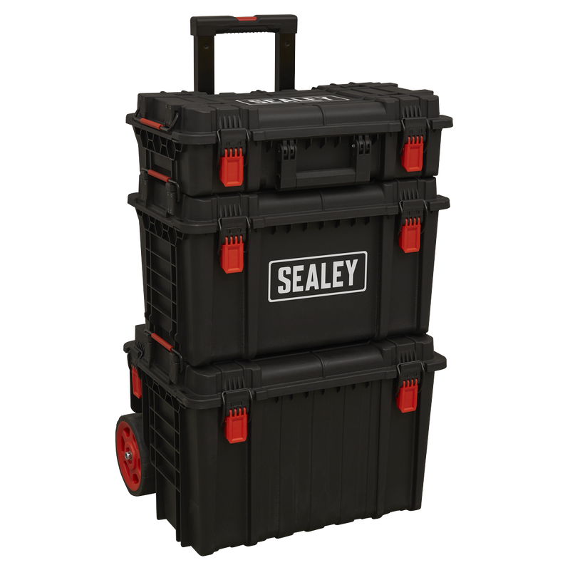Sealey AP890 Mobile Storage System Set 3pc Heavy-Duty