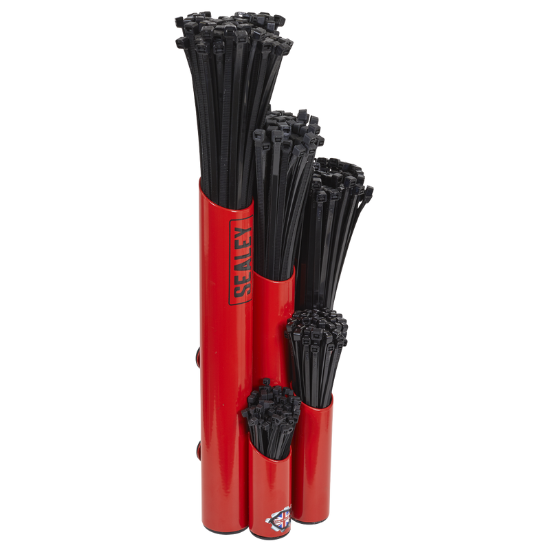 Sealey APCTHRXL Large Magnetic Cable Tie Holder - Red