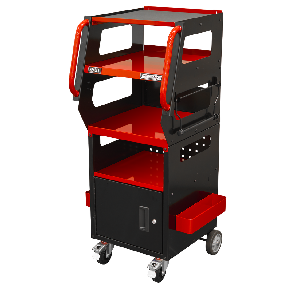 Sealey APDT435R Diagnostics Trolley 4-Level