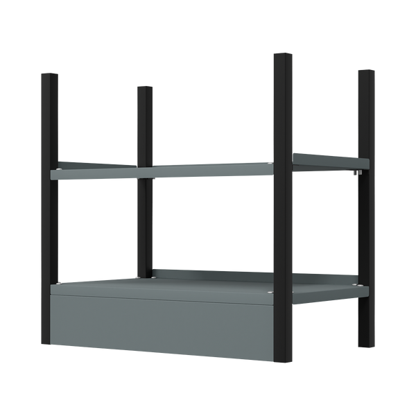 Sealey APMRB1 Modular Storage Base unit 2 Shelves 580mm