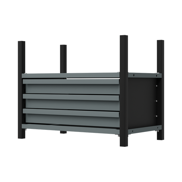 Sealey APMRM2 Modular Storage Mid Unit 3 Drawer & 1 Shelf 580mm