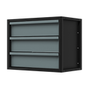 Sealey APMRM3 Modular Storage Mid Unit 3 Drawer 580mm