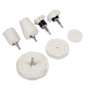 Sealey BGPW08 Polishing Wheel Set 8pc