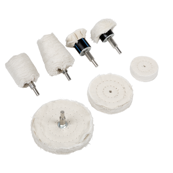 Sealey BGPW08 Polishing Wheel Set 8pc