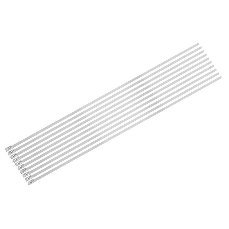 Sealey CTSS400 Stainless Steel Cable Tie 400mm x 4.6mm - Pack of 100