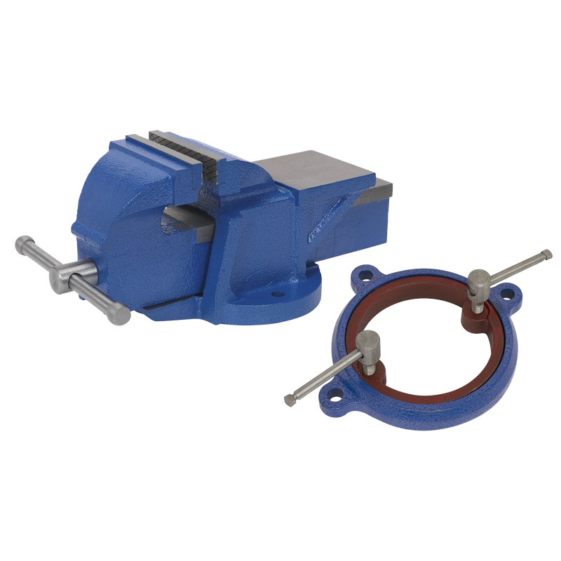 Sealey CVXTB100COMBO Professional Heavy-Duty Vice 100mm with Swivel Base