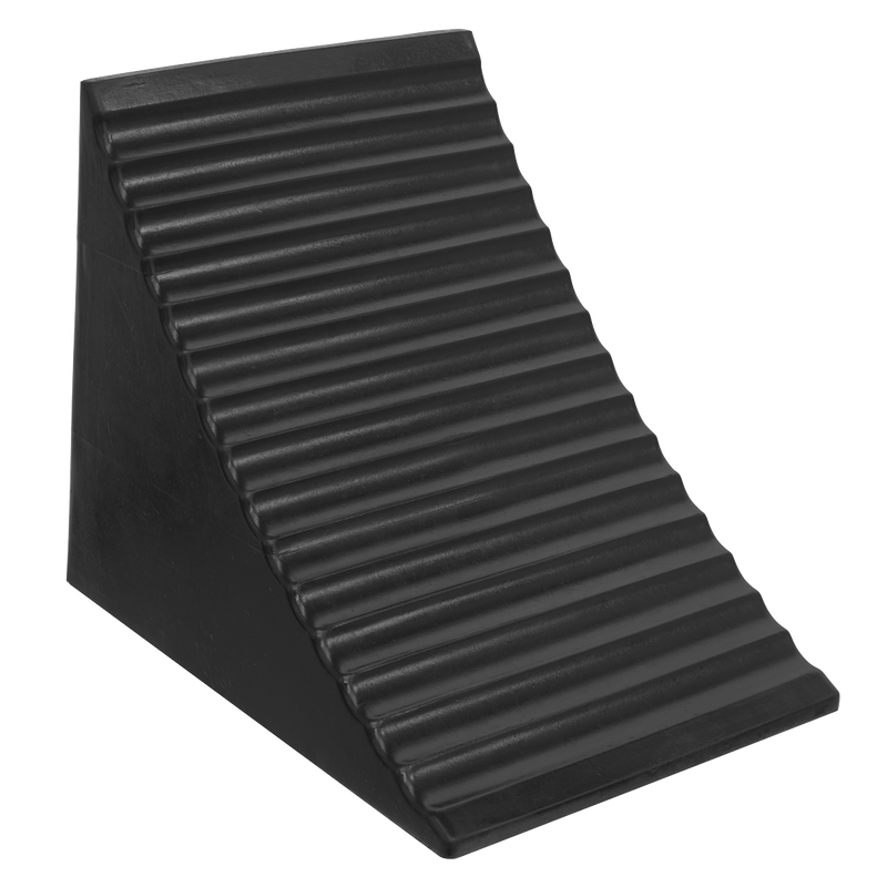 Sealey CWC01 Heavy-Duty Rubber Wheel Chock - Single