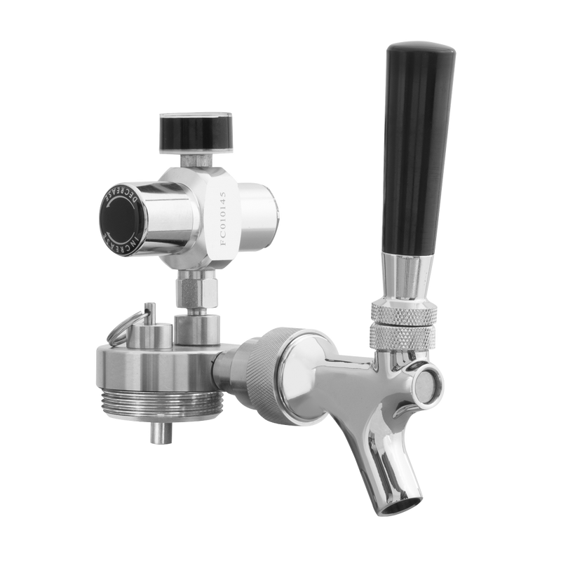 Baridi DH102 Mini Keg UK Beer Tap and CO2 Regulator