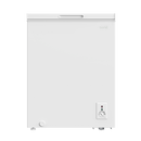 Baridi DH120  Freestanding Chest Freezer, 142L Capacity, Garages and Outbuilding Safe, -12 to -24 degreeC Adjustable Thermostat with Refrigeration Mode, White